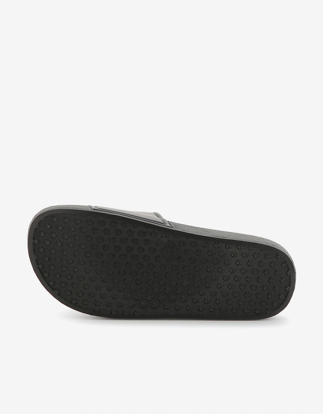 Boys Logo Badge Sliders in Black
