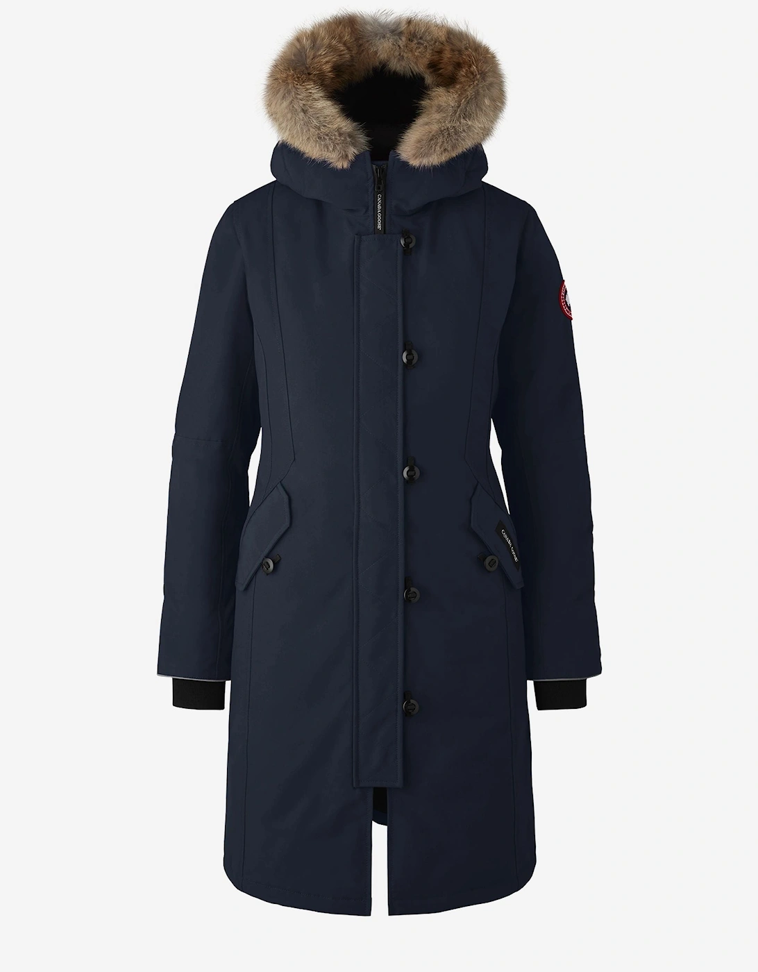 Canada Goose Unisex Brittania Down Parka - Blue - Size: 10 - 12 yrs