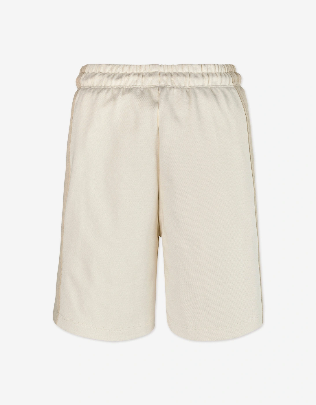 Boys Colourblock Relaxed Shorts in Ivory