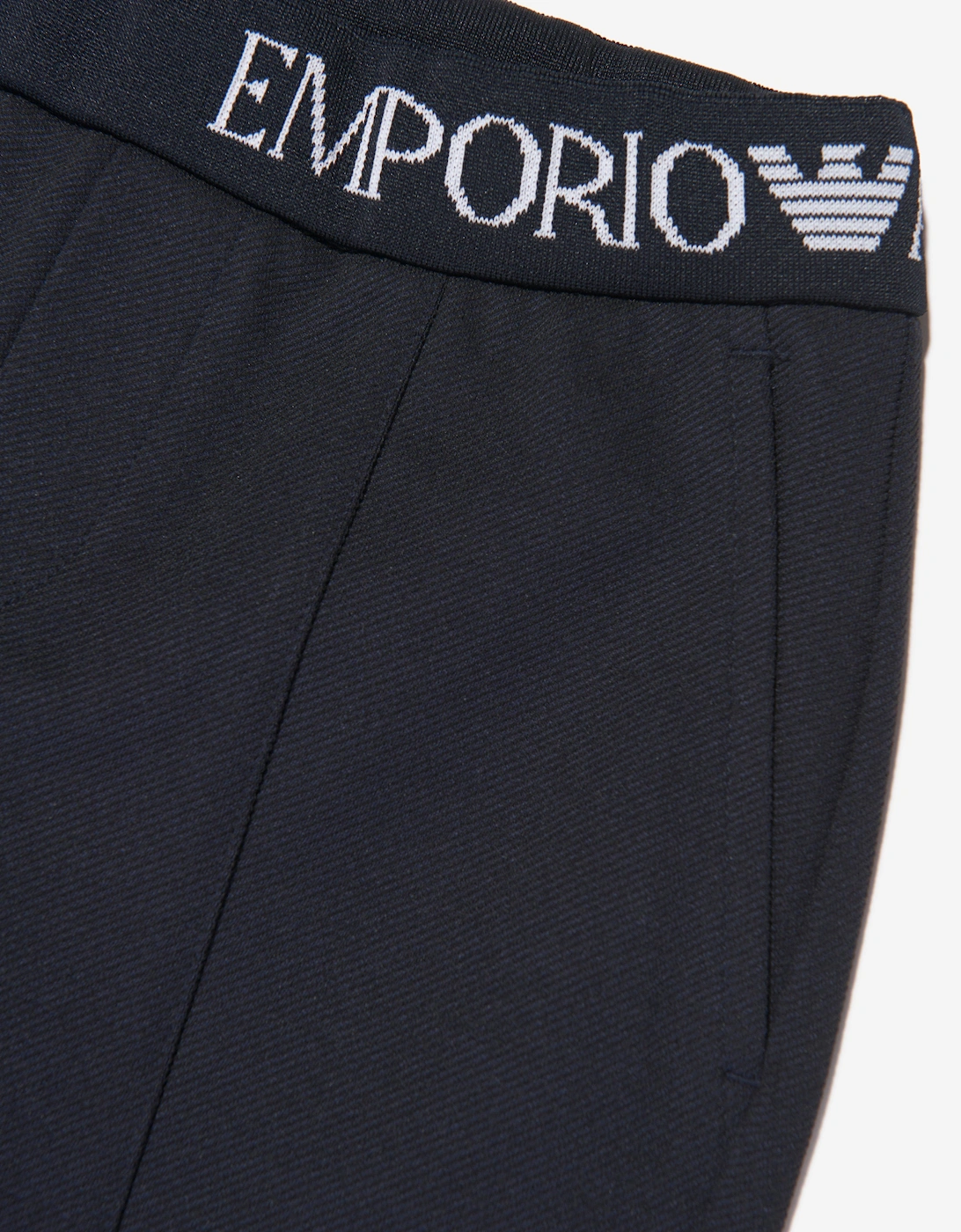 Boys Logo Trousers in Navy