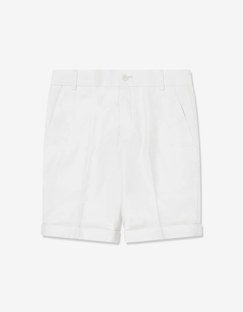 Boys Nick Suit Set in White