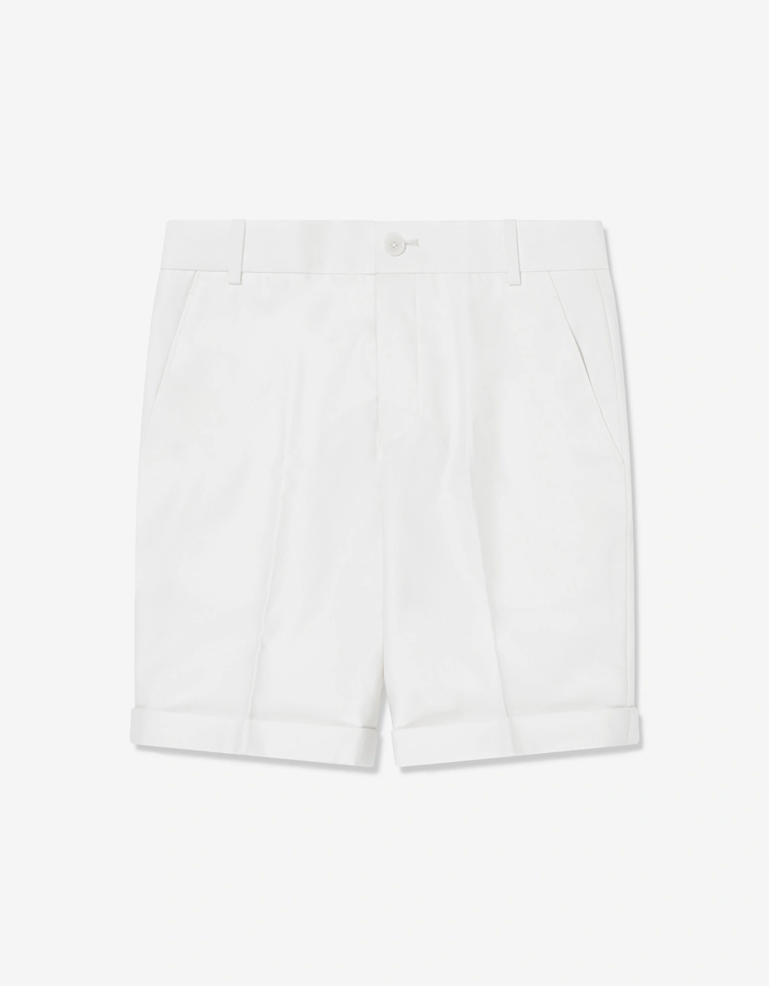 Boys Nick Suit Set in White