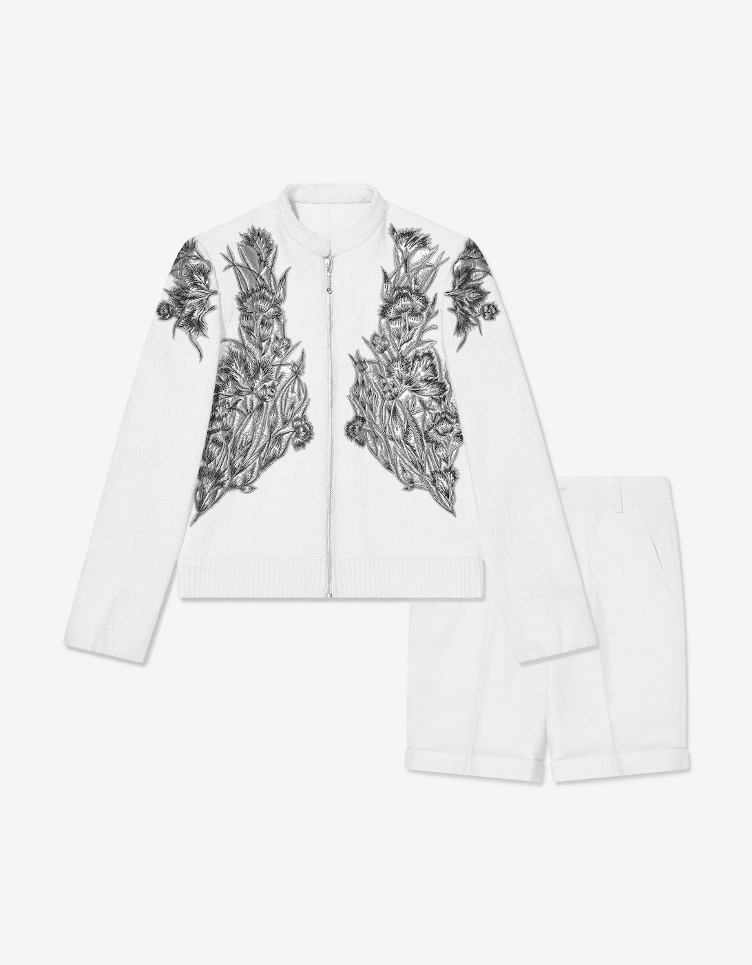 Boys Nick Suit Set in White, 6 of 5