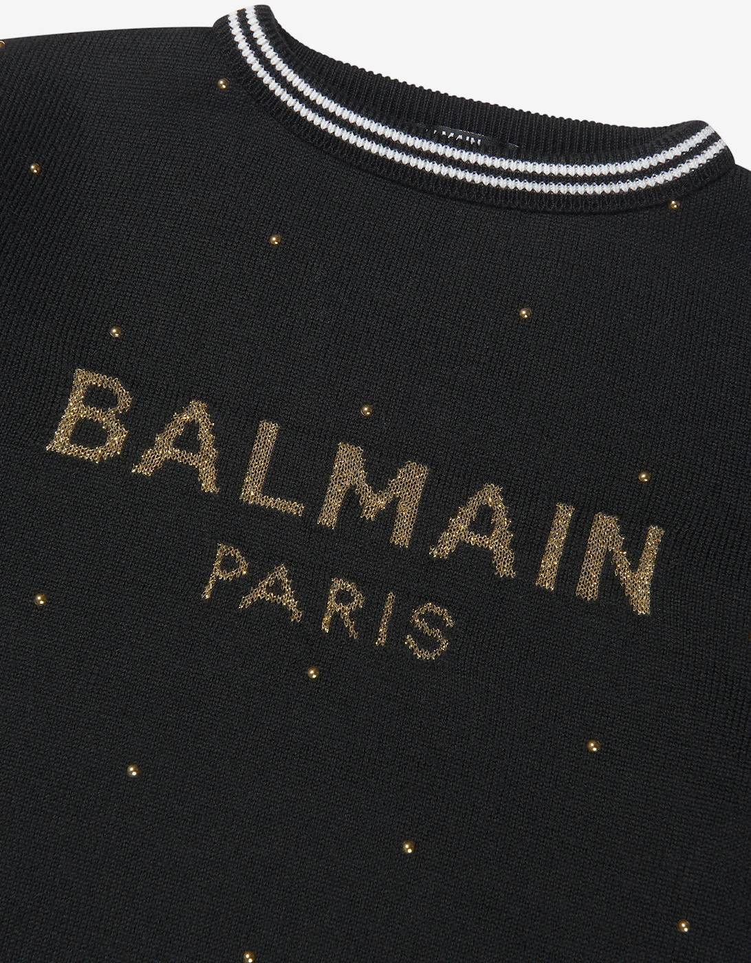 Girls Wool Knitted Logo Dress