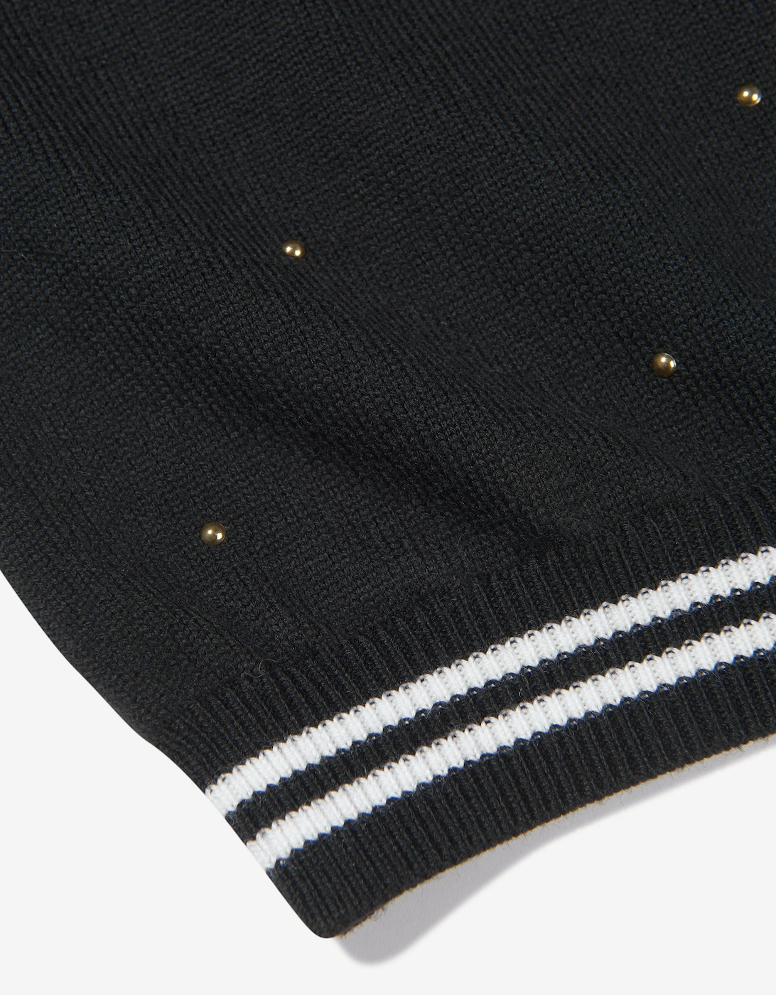Girls Wool Knitted Logo Dress
