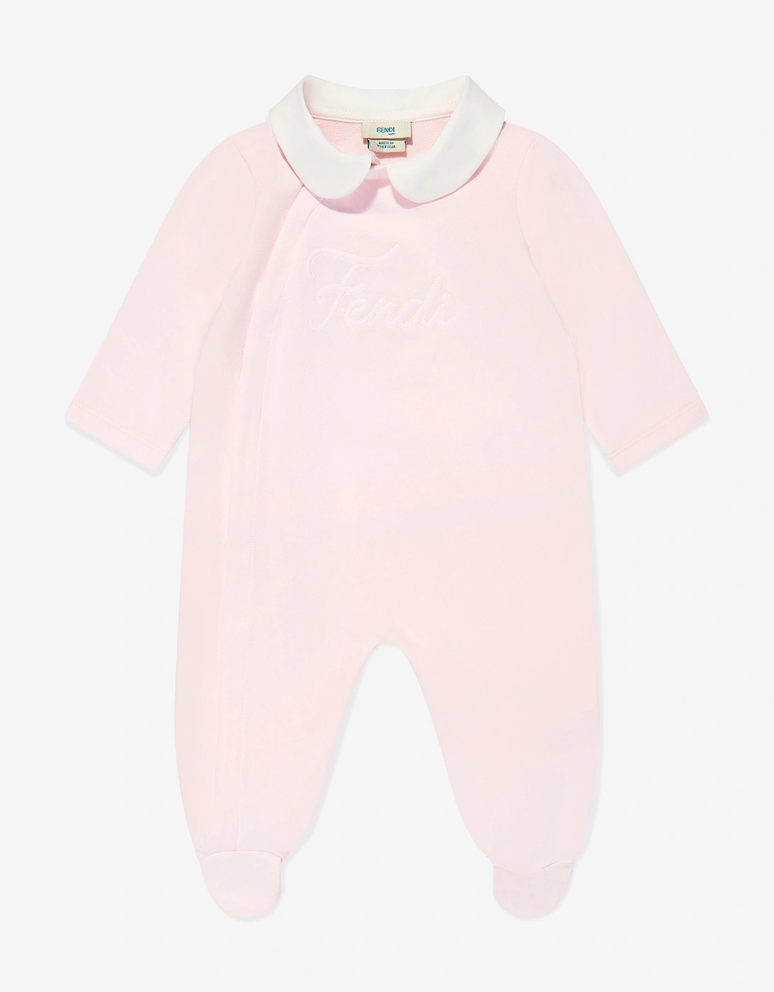 Baby Girls Logo Babygrow Set in Pink