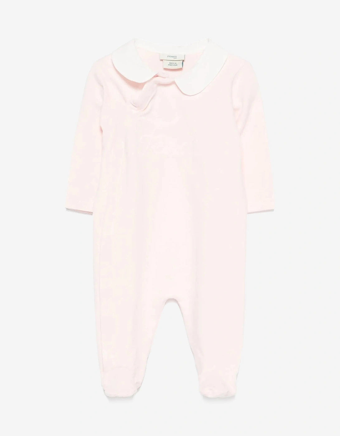 Baby Girls Logo Babygrow Set in Pink