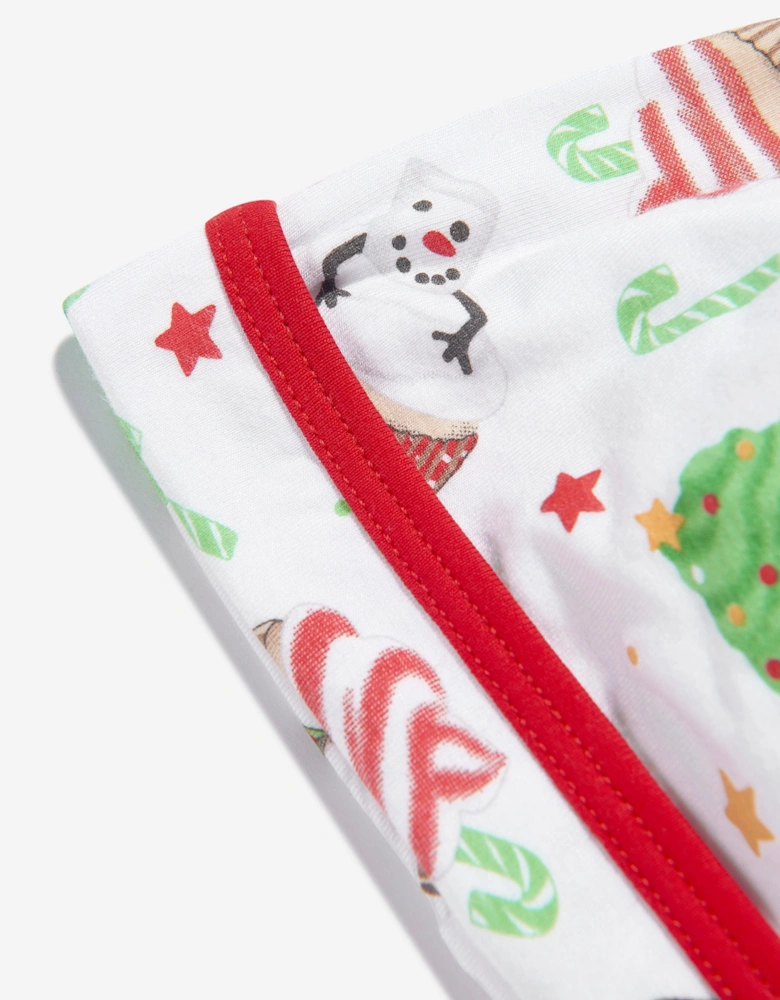 Baby Festive Cupcakes Hat in White