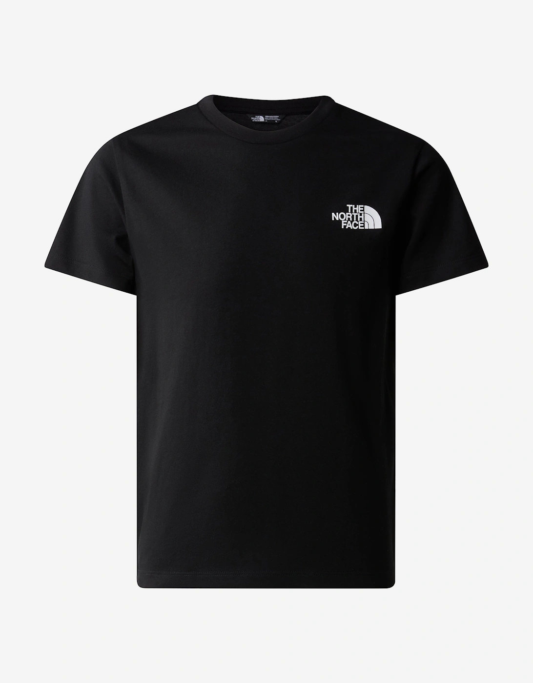 Boys Simple Dome T-Shirt in Black, 5 of 4