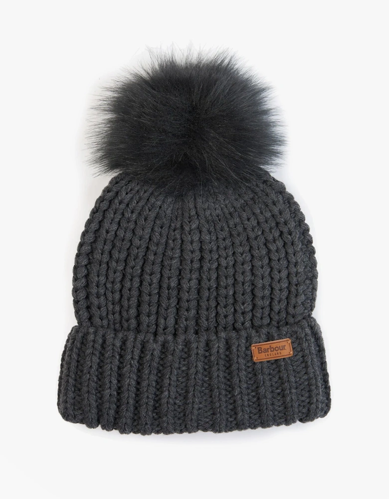 SALTBURN Womens Beanie Charcoal