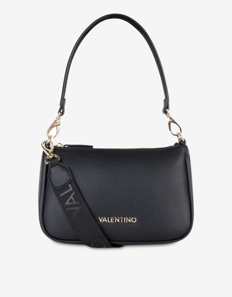 Never Shoulder Bag in Black (25cm)