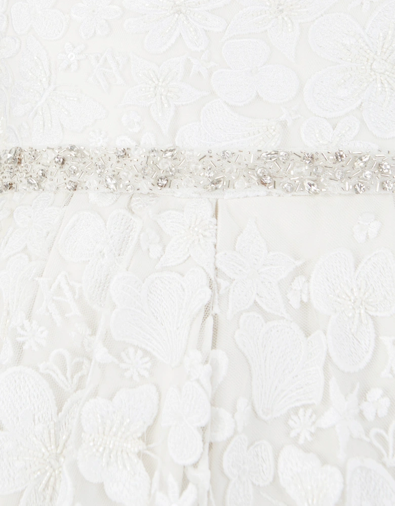 Girls Ariel Occasion Dress in Ivory