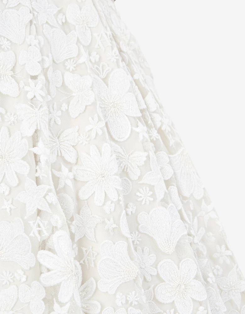 Girls Ariel Occasion Dress in Ivory