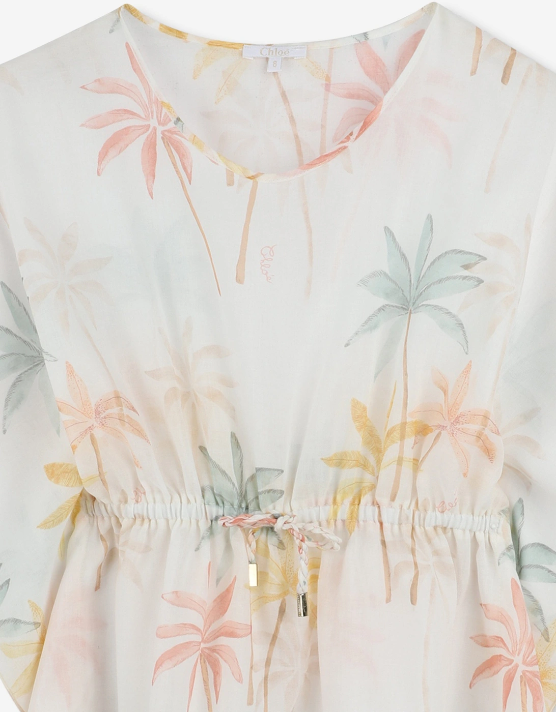 Girls Palm Grove Beach Dress in Multicolour