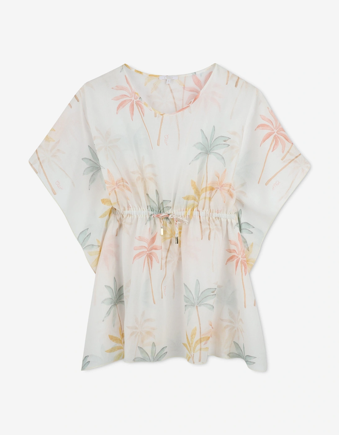 Girls Palm Grove Beach Dress in Multicolour, 5 of 4