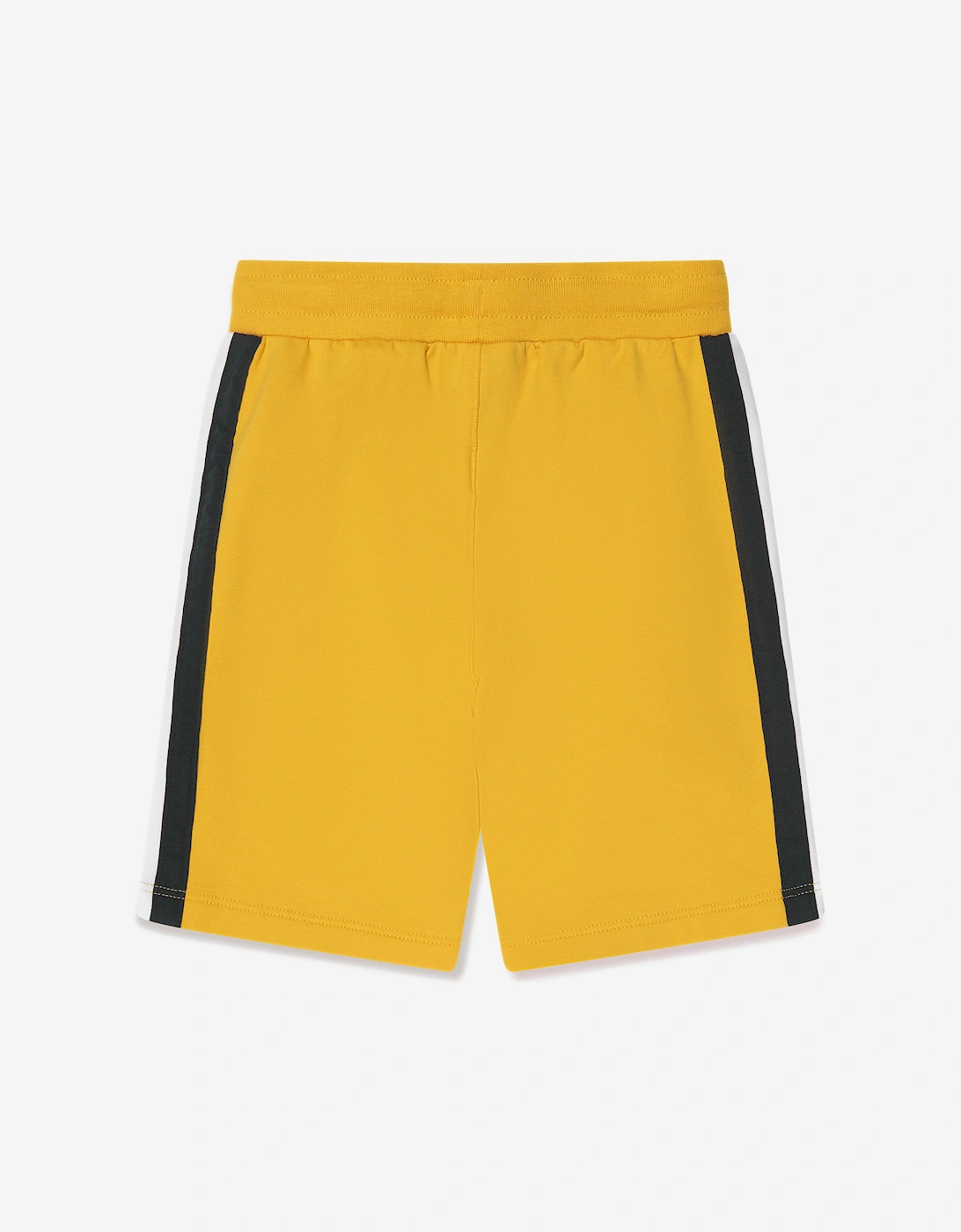 Boys Logo Bermuda Shorts in Yellow