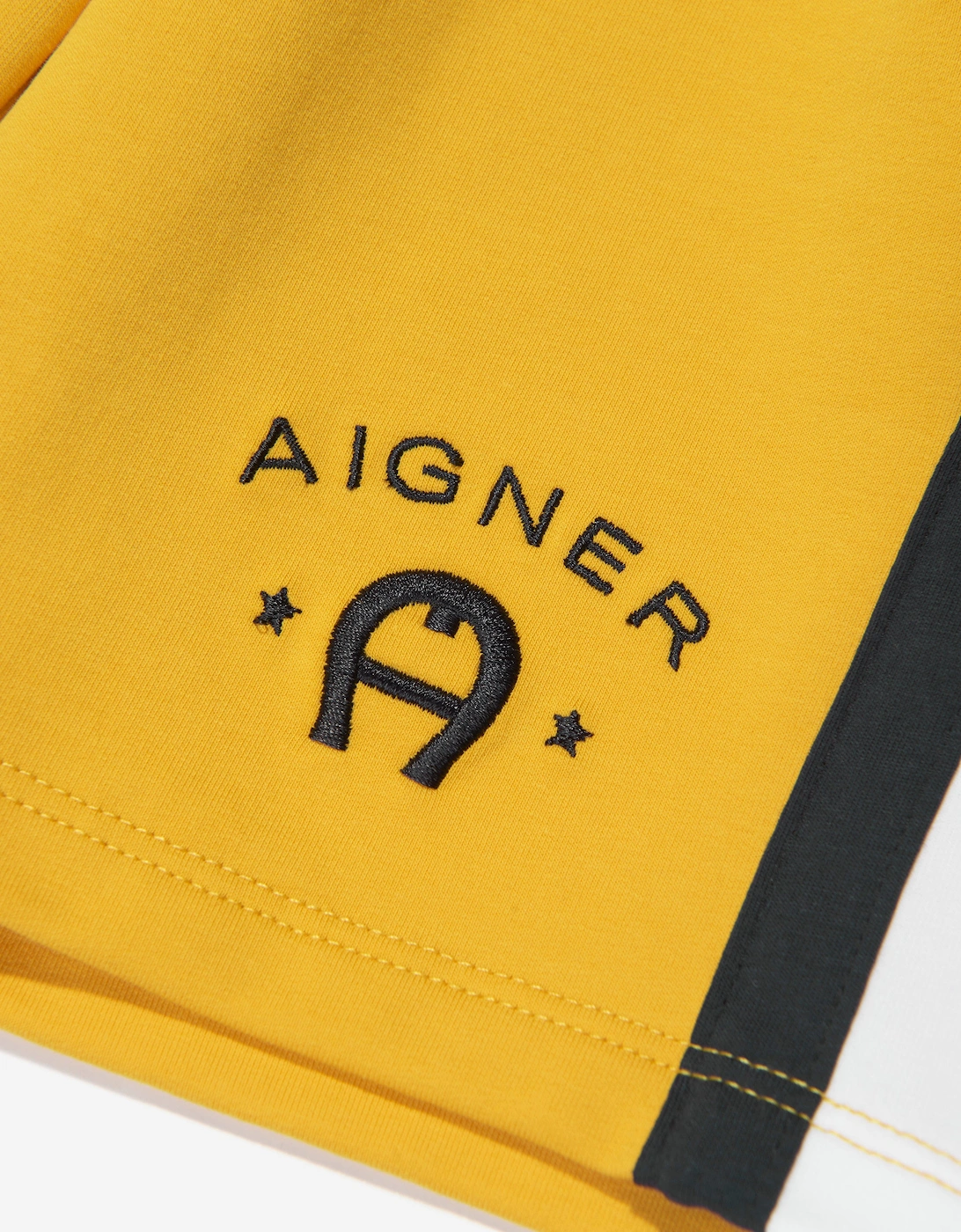 Boys Logo Bermuda Shorts in Yellow