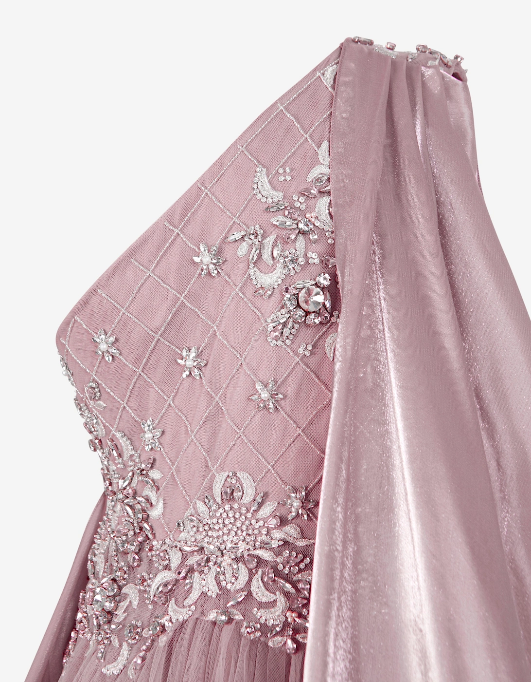 Girls Belinda Occasion Dress in Purple