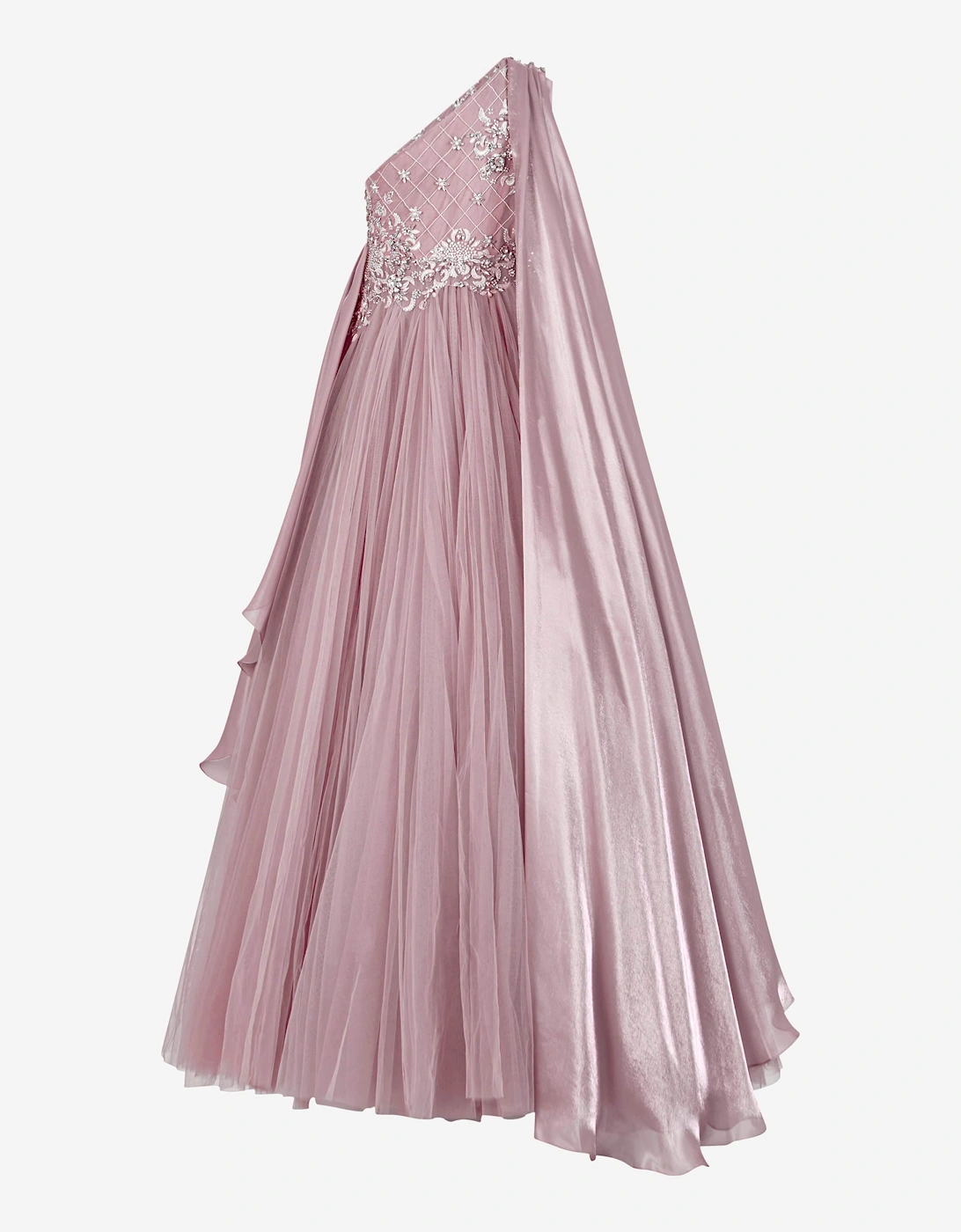 Girls Belinda Occasion Dress in Purple