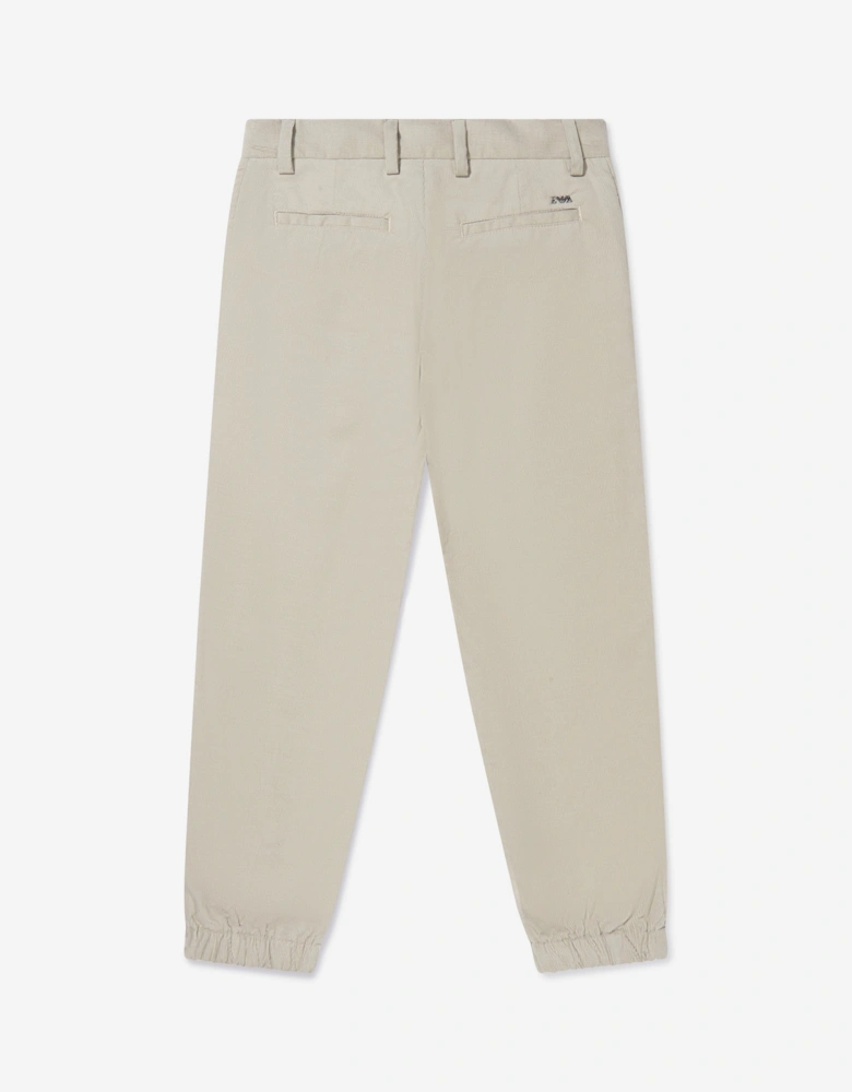 Boys Corduroy Branded Trousers