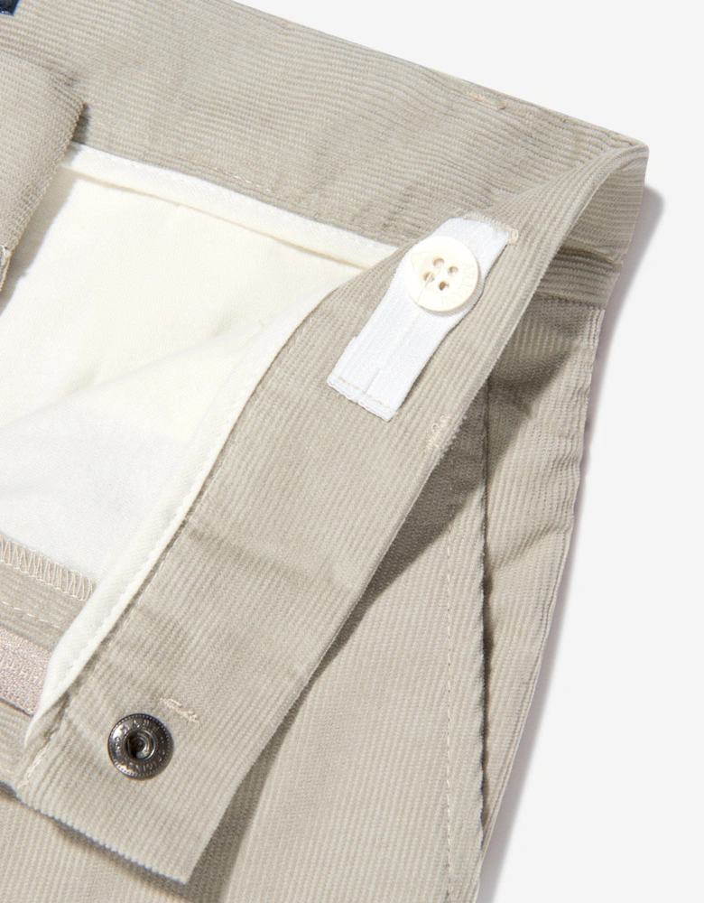 Boys Corduroy Branded Trousers