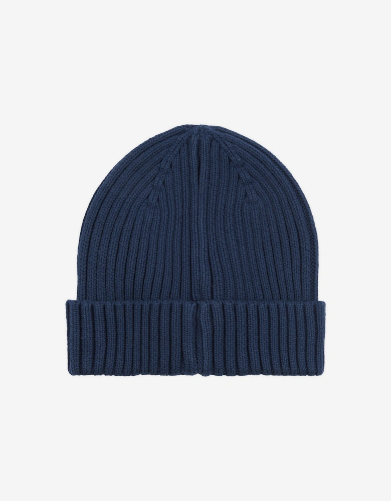 Boys NB Tab Beanie In Navy