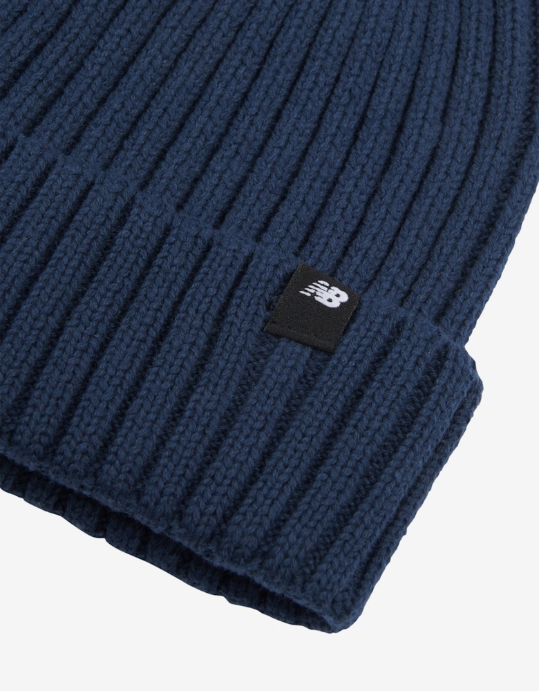 Boys NB Tab Beanie In Navy