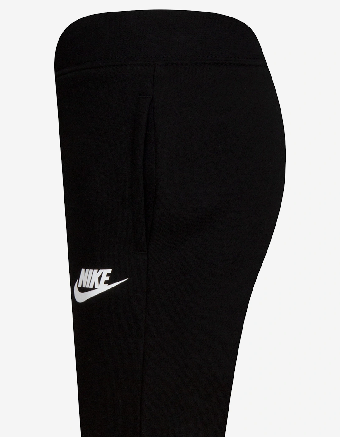 Girls Club Fleece Joggers in Black