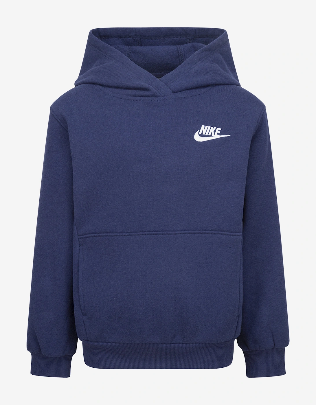 Nike Kids NSW Club Fleece Hoodie in Navy - Blue - Size: 4 - 5 yrs