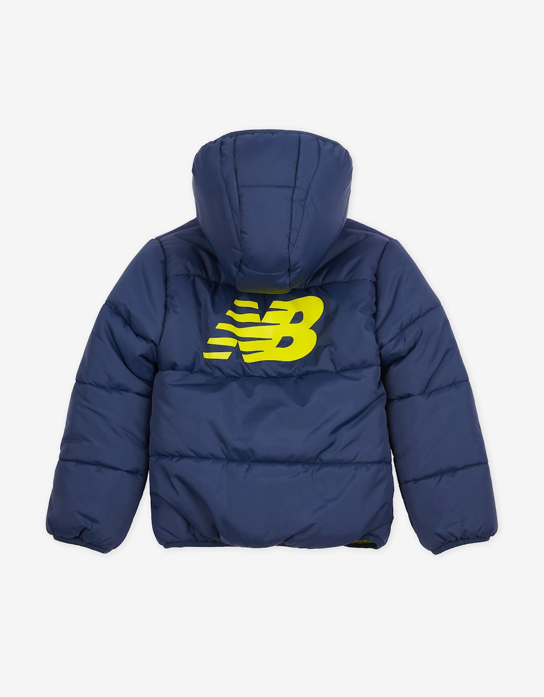 Baby Boys Bond Quilted Graphic Jacket in Navy