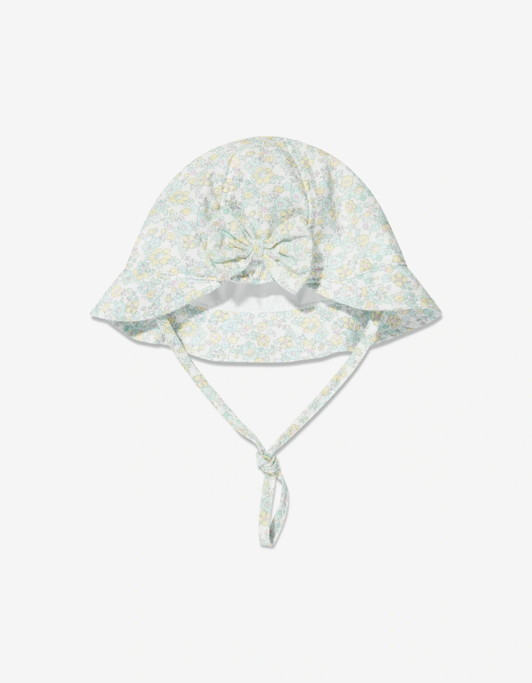 Baby Girls Floral Hat in Green