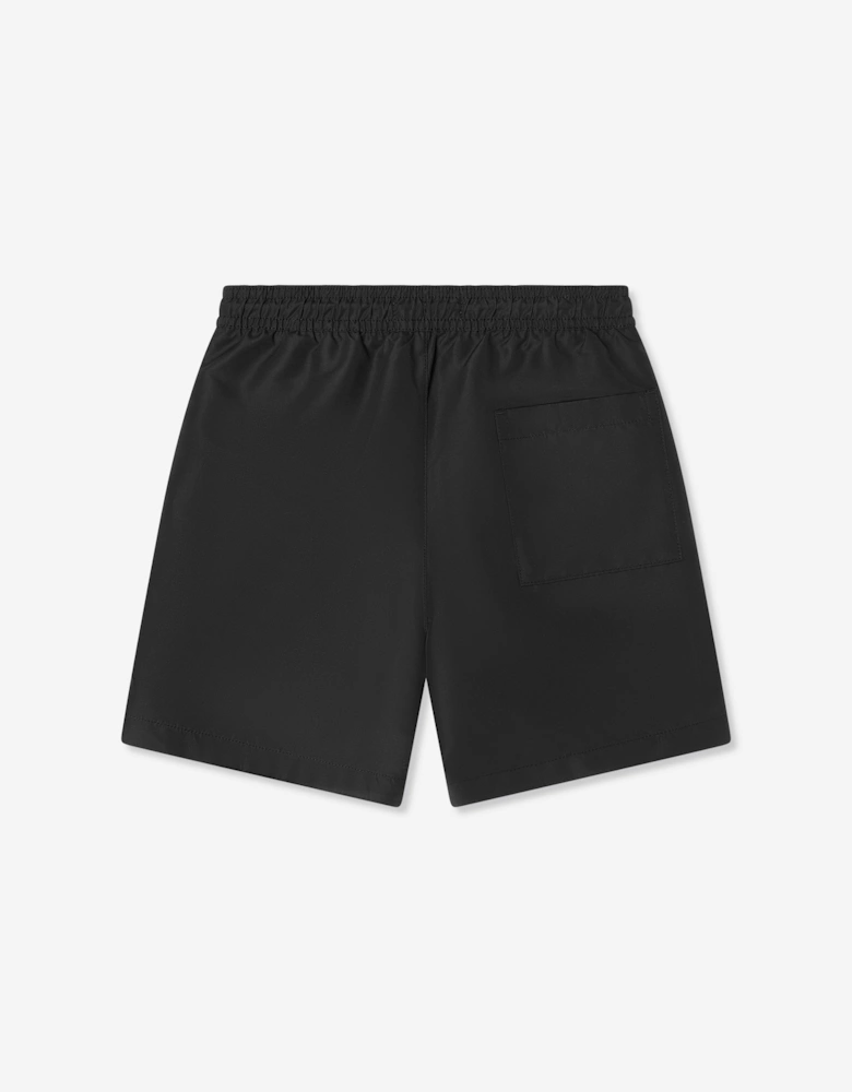 Boys Logo Swim Shorts in Black