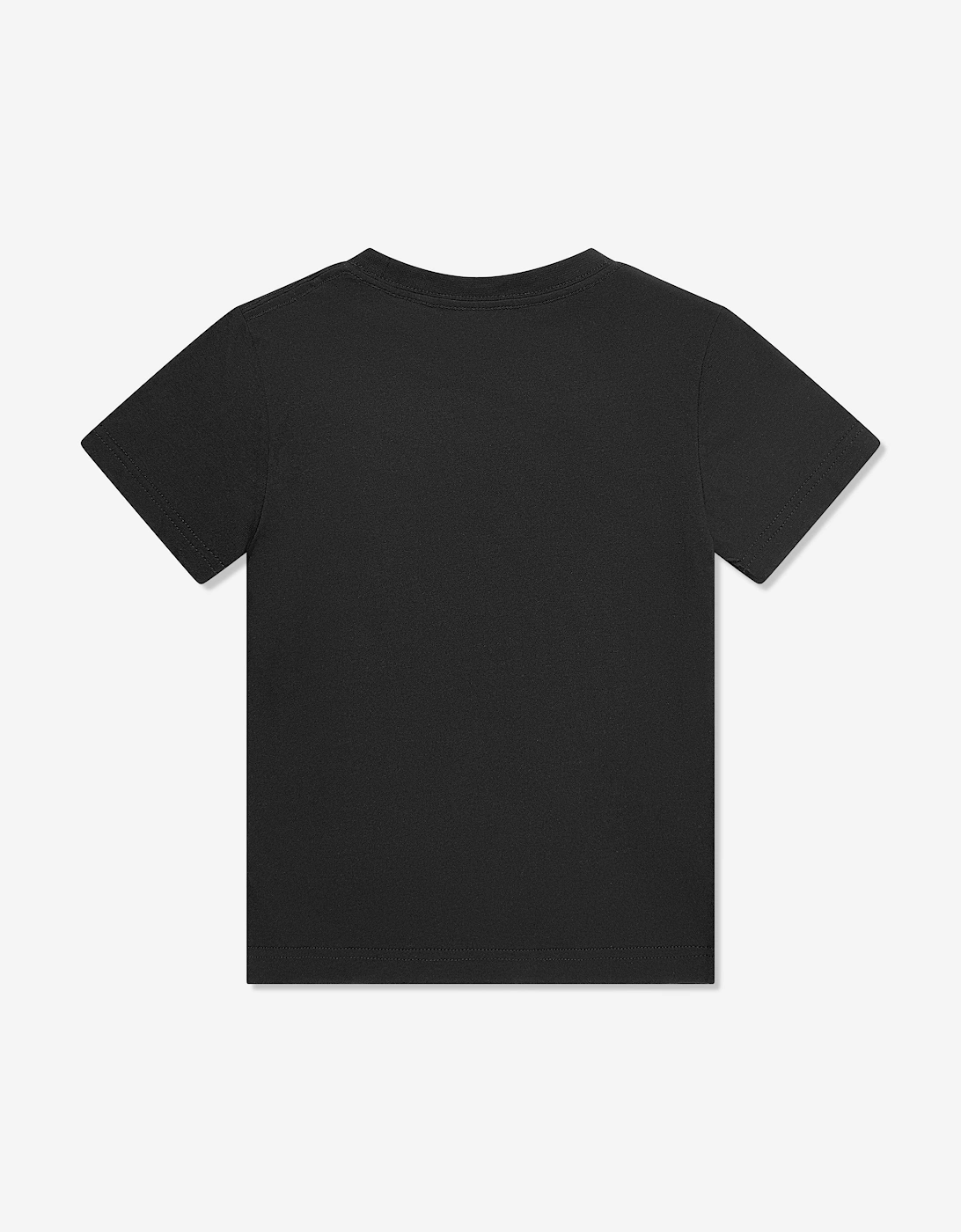 Boys Batwing Chest Logo T-Shirt in Black