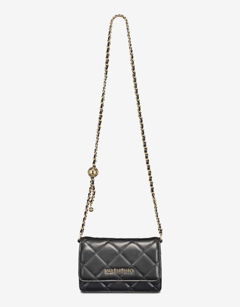 Ocarina Flap Bag in Black (19cm)