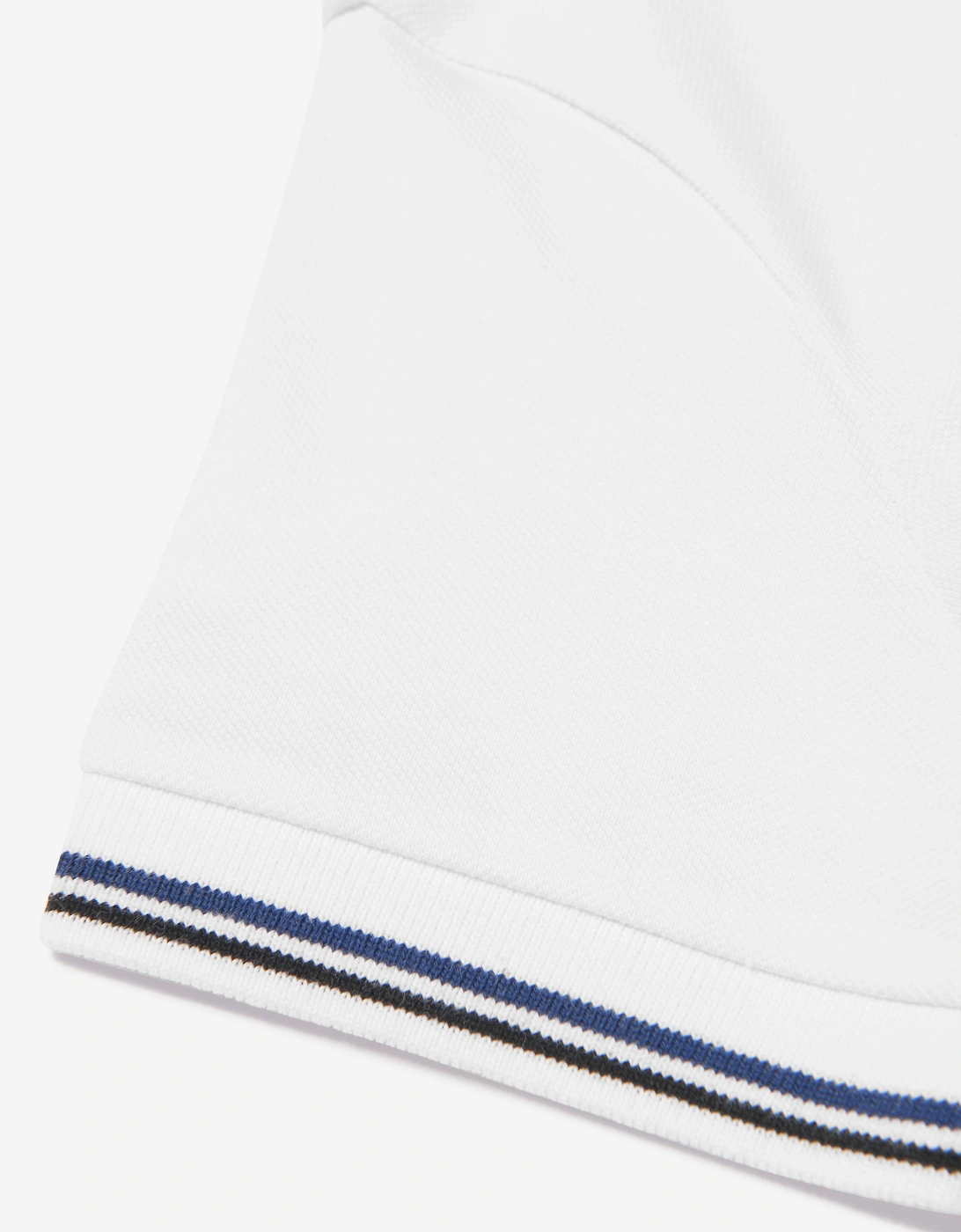 Boys Logo Polo Shirt In White