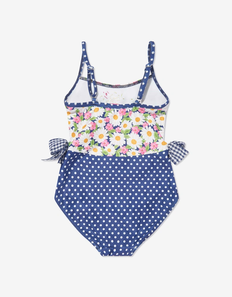 Girls Daisy Swimsuit in Multicolour