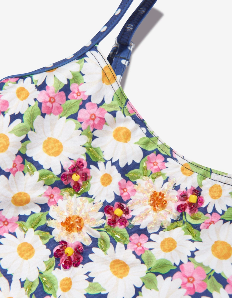Girls Daisy Swimsuit in Multicolour