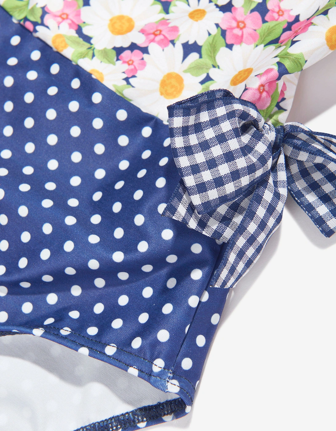 Girls Daisy Swimsuit in Multicolour