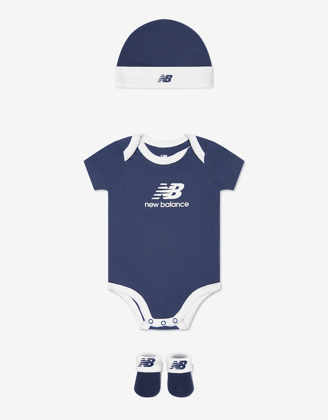 Baby Boys Bodysuit Gift Set in Navy, 6 of 5