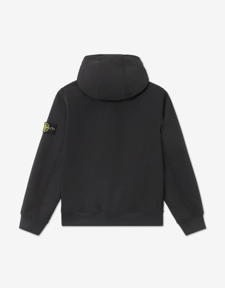 Kids Short Parka Jacket in Black
