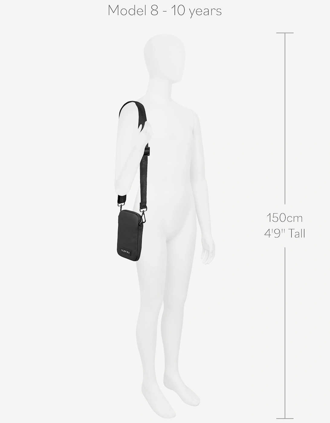 Stellar Crossbody Bag in Black (18cm)