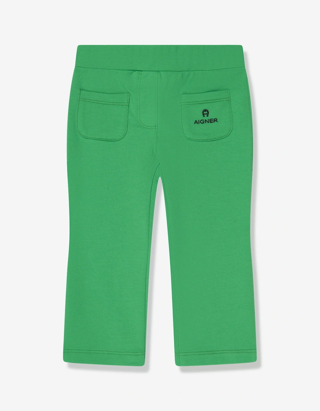 Baby Girls Logo Joggers in Green, 5 of 4