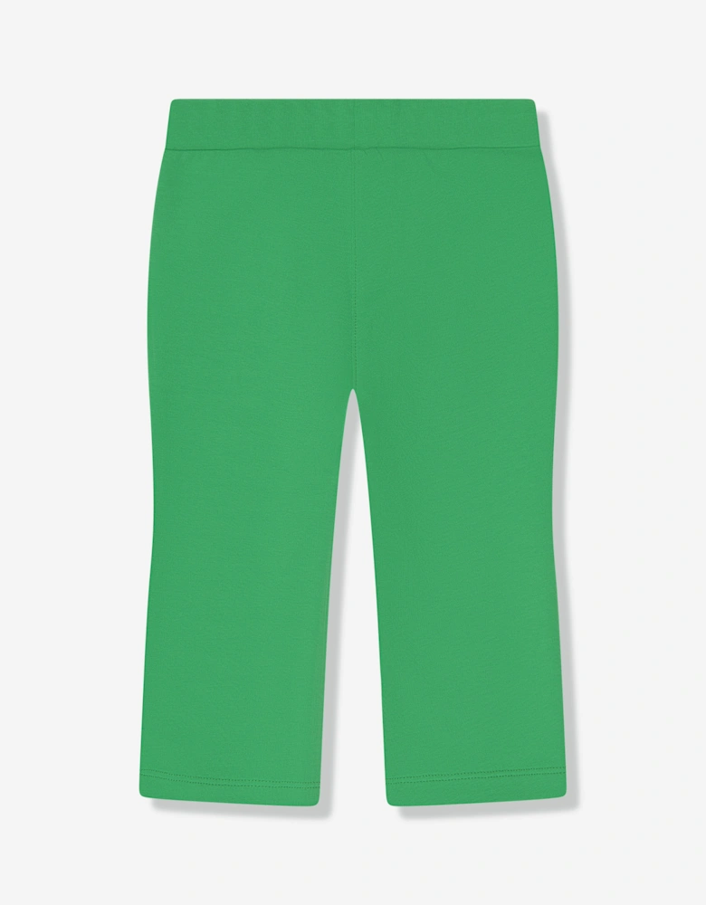 Baby Girls Logo Joggers in Green