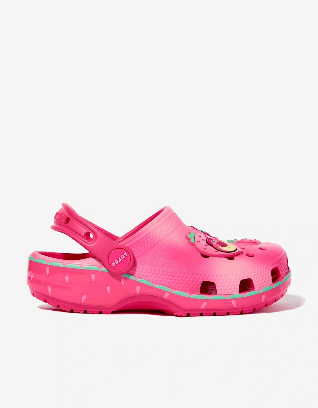 Girl's Crocs Girls Lotso Classic Clog in Pink - Size: EU 25 - 26 uk 9 us 9