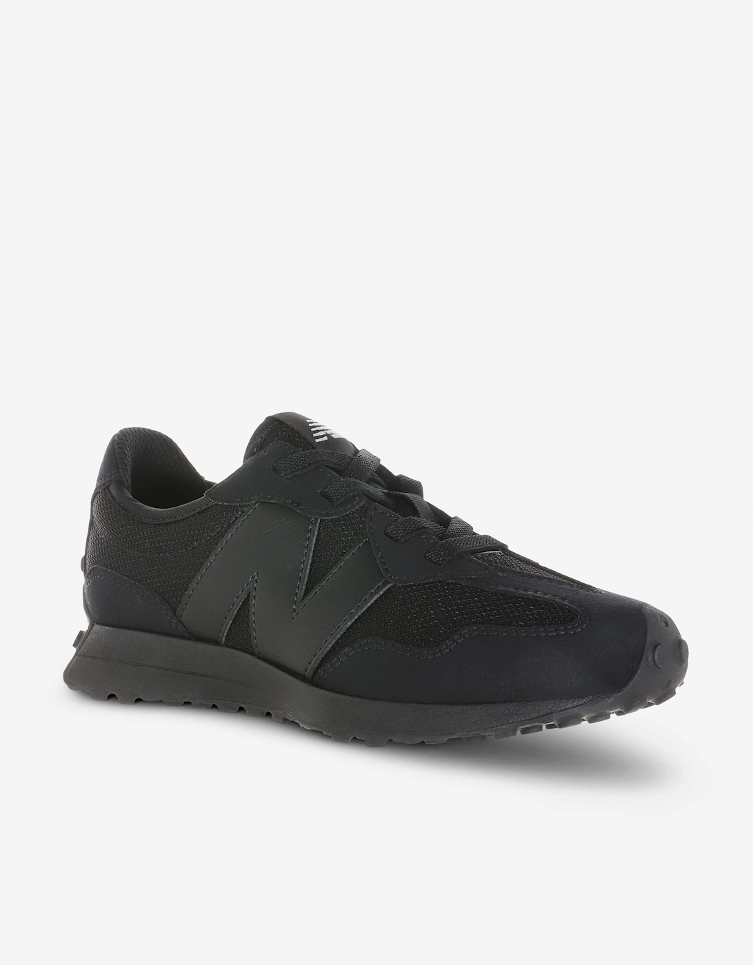 Boys 327 Trainers in Black