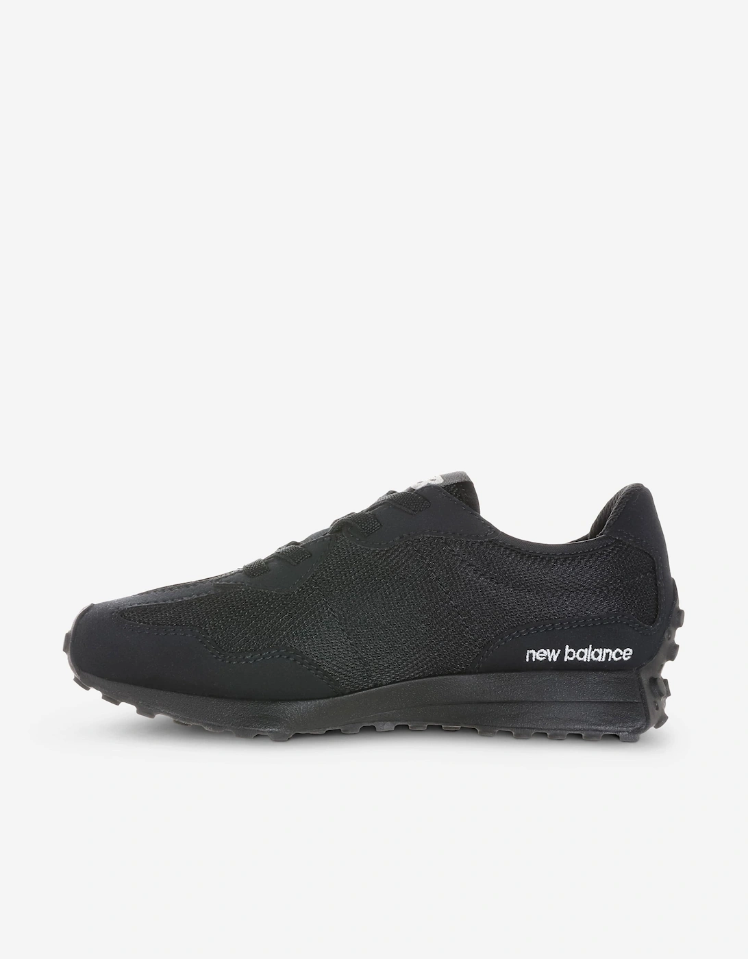 Boys 327 Trainers in Black