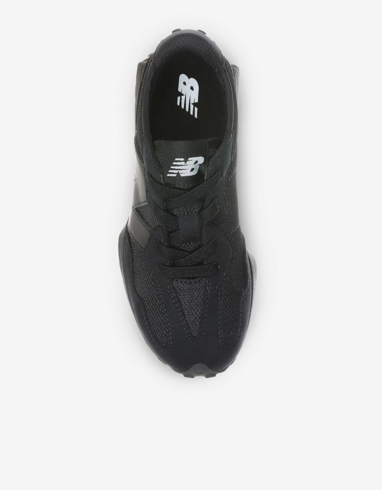 Boys 327 Trainers in Black