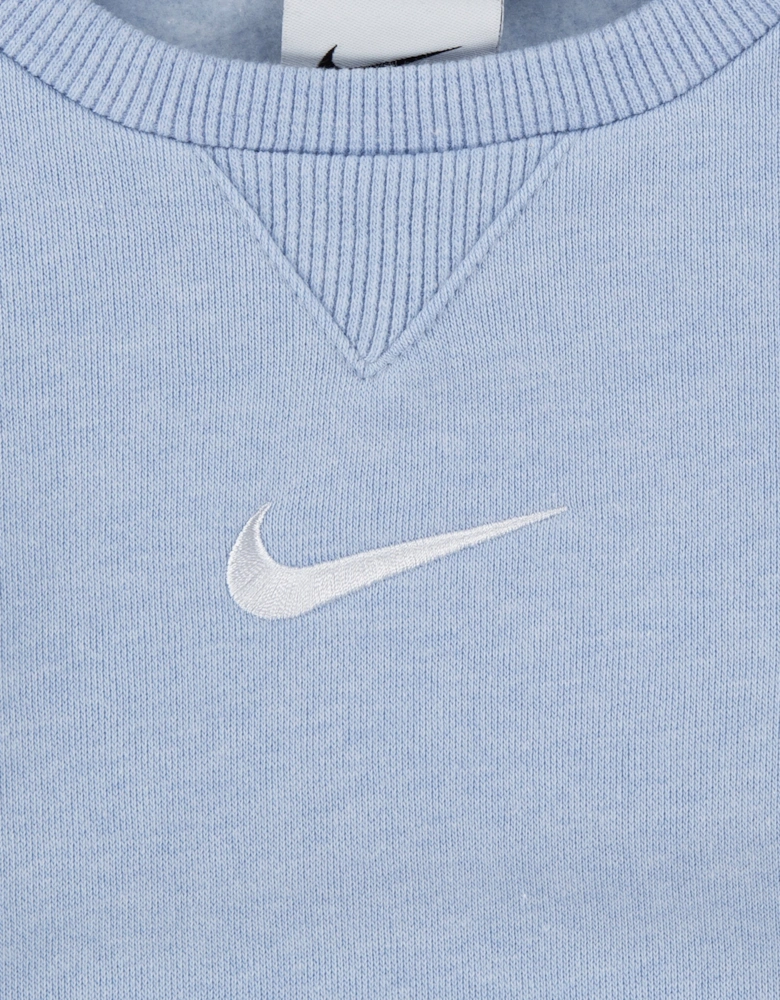Kids Essential Fleece Tracksuit in Blue