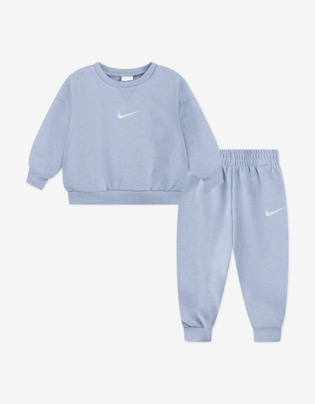 Kids Essential Fleece Tracksuit in Blue, 5 of 4