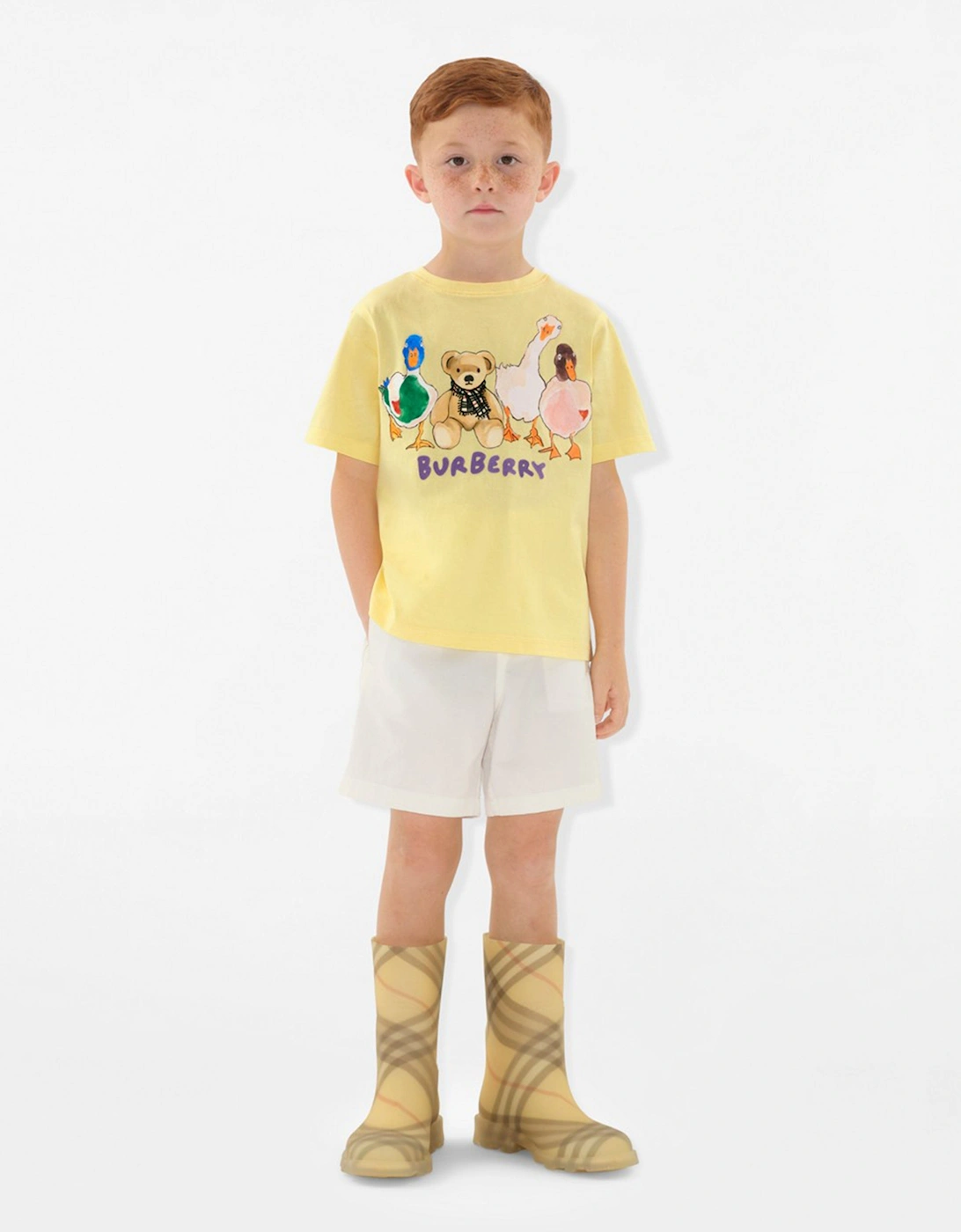 Boys Teddy and Friends T-Shirt in Yellow